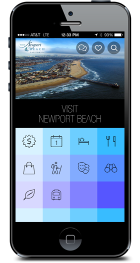 Visit Newport Beach iPhone App
